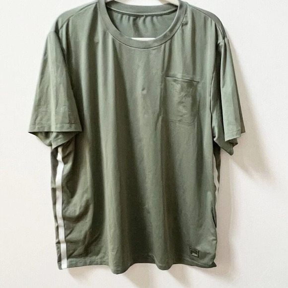 FILA Mens Athletic Shirt Bundle Sz XL Green Purple Short Sleeve T Shirt Set of 2 - Picture 6 of 10